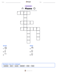 Plasma printable worksheet preview