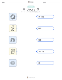 プラズマ の印刷可能ワークシートプレビュー