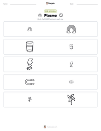 Plasma printable worksheet preview