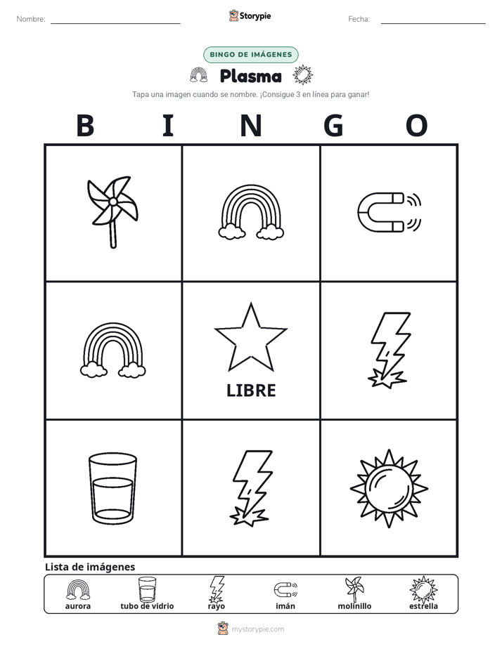 Bingo de Imágenes