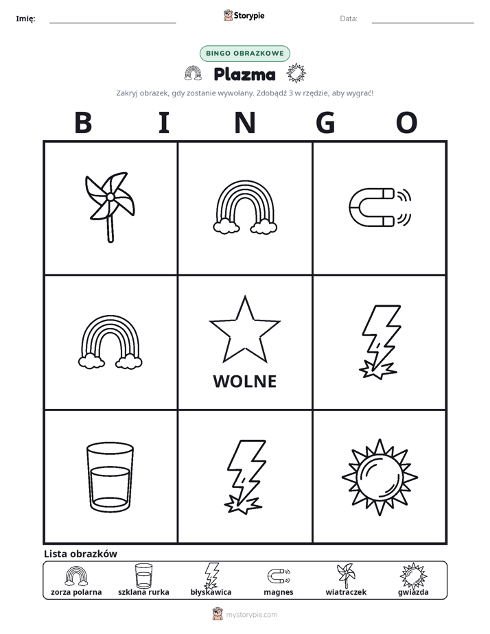 Bingo obrazkowe