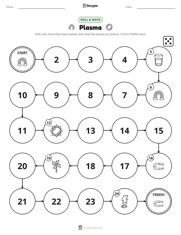 Roll & Move Game