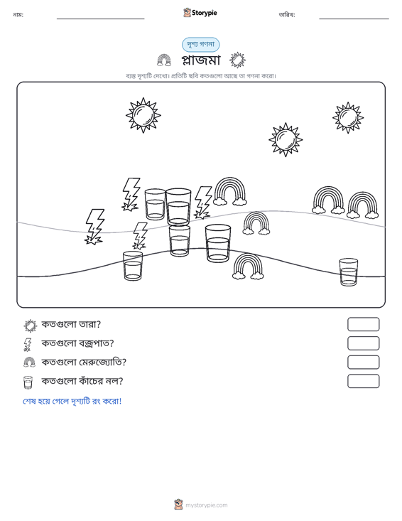 গণনা দৃশ্য