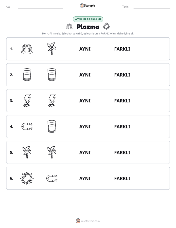 Aynı mı Farklı mı