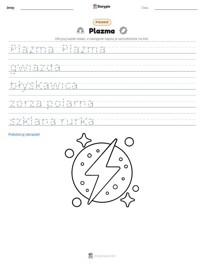 Ćwiczenie Pisania