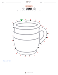 Water printable worksheet preview