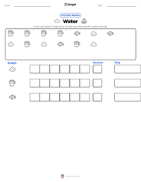 Water printable worksheet preview