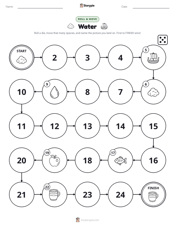 Roll & Move Game