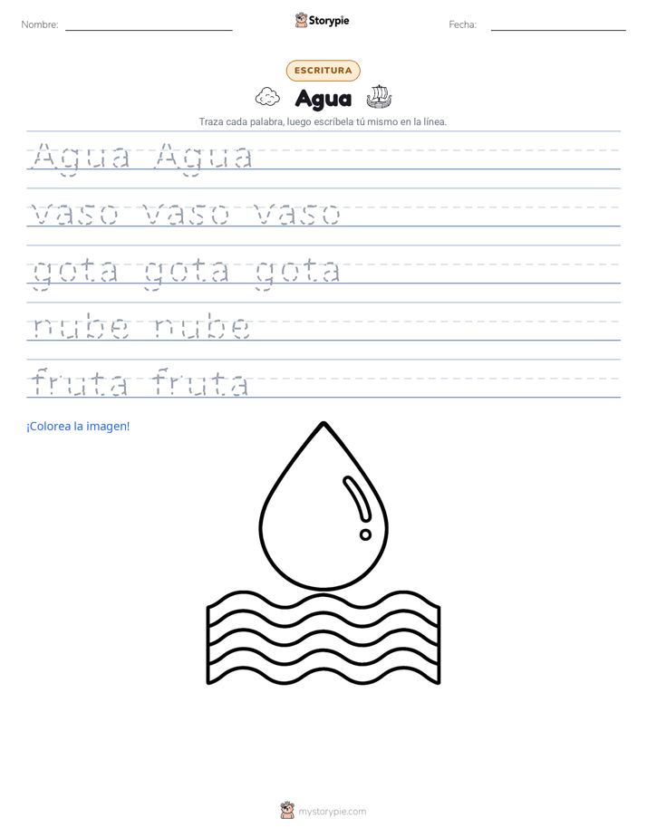 Práctica de Escritura