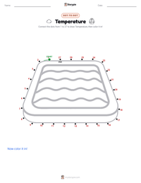 Temperature printable worksheet preview