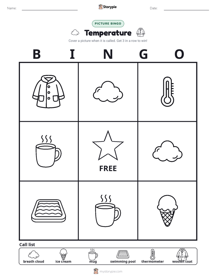 Picture Bingo