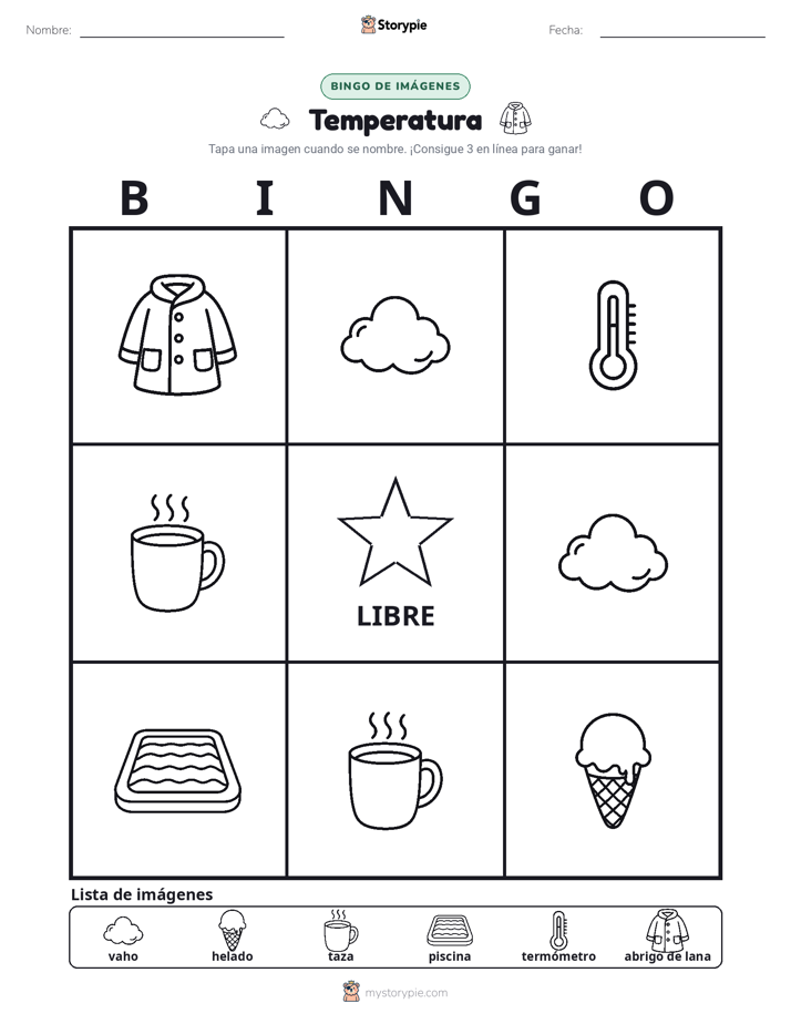 Bingo de Imágenes
