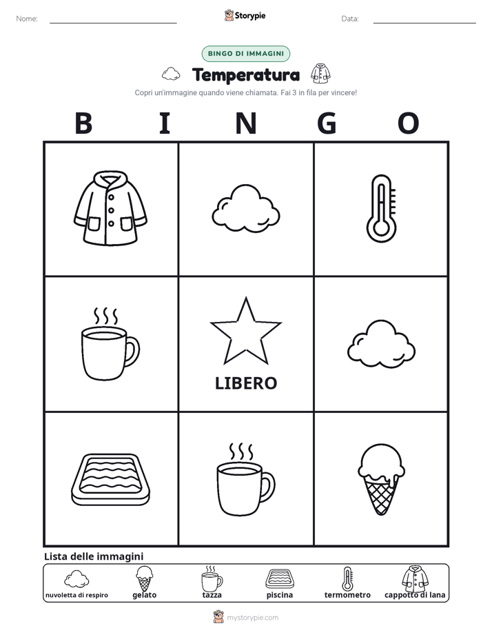 Bingo delle Immagini