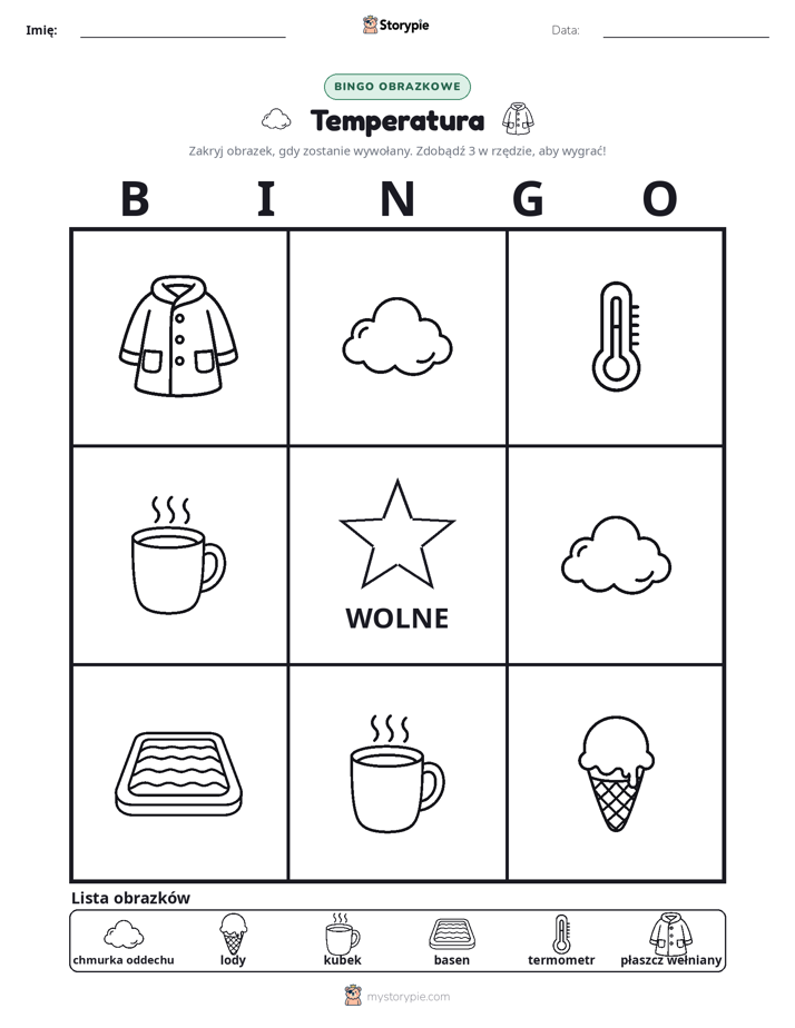 Bingo obrazkowe