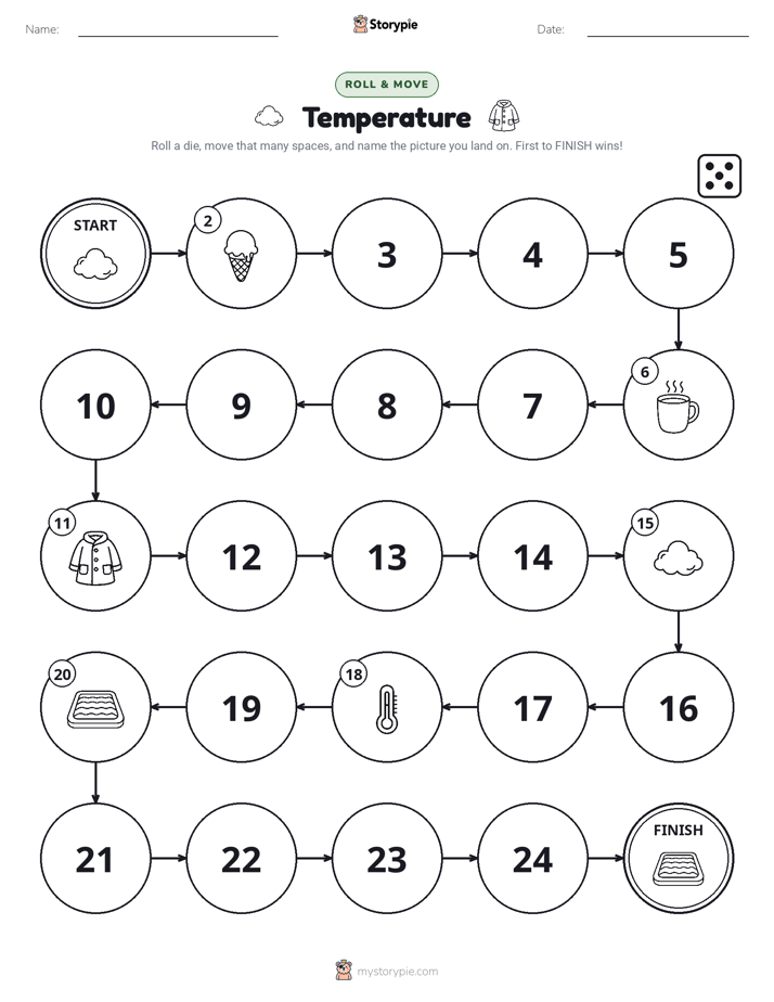 Roll & Move Game