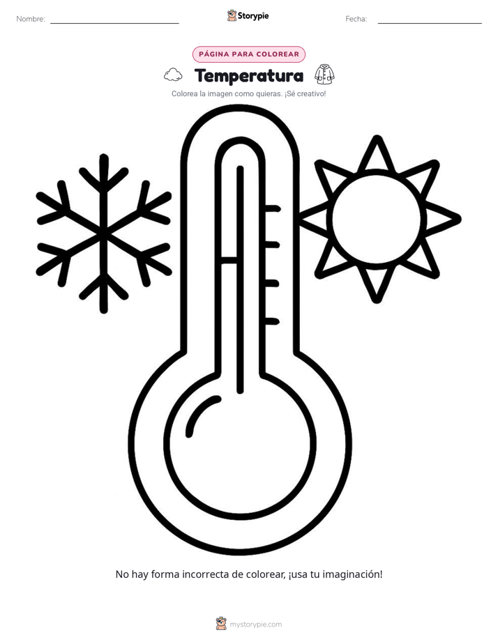 Página para Colorear