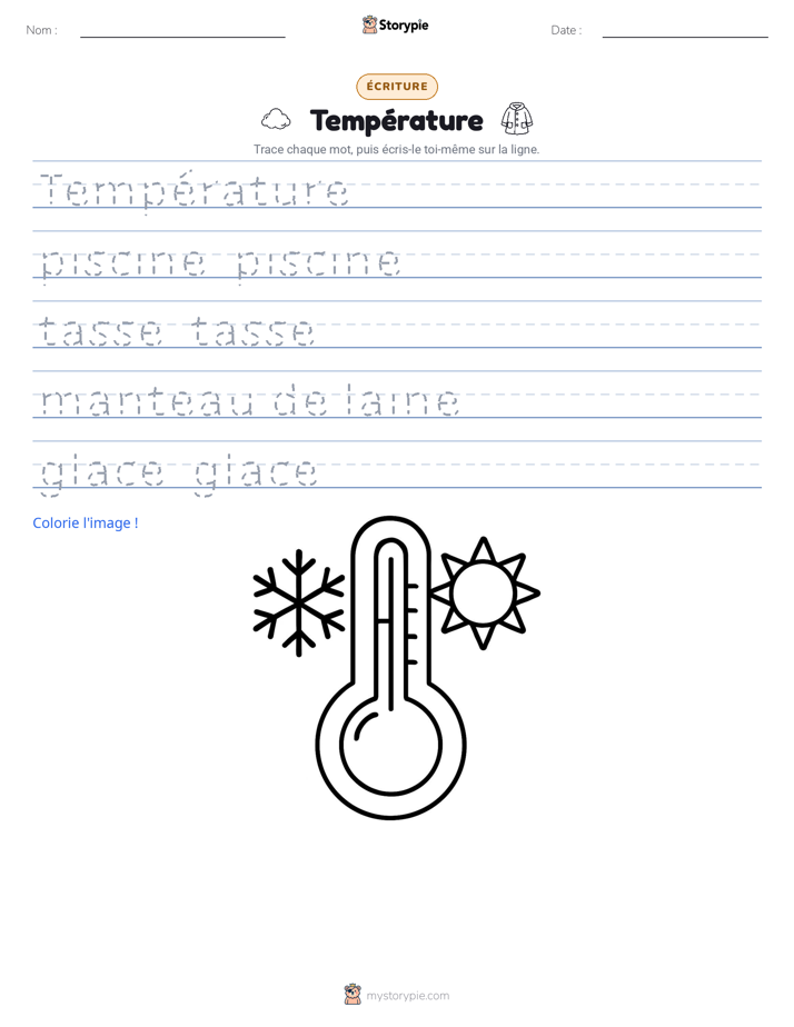 Pratique d'écriture
