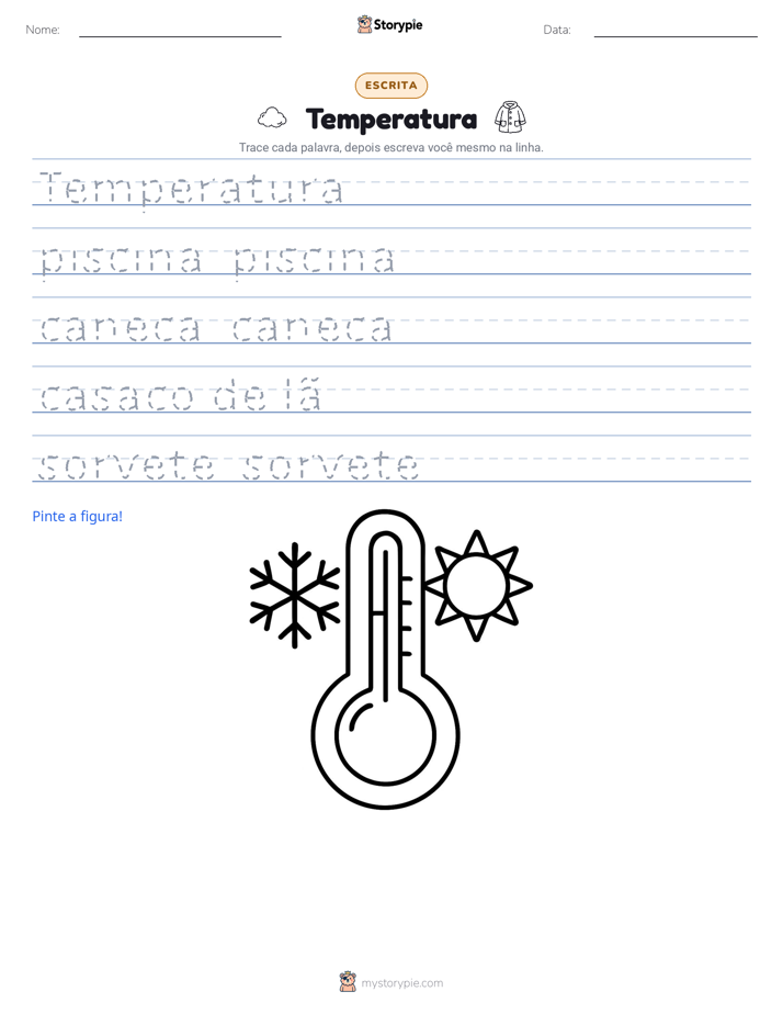 Prática de Escrita