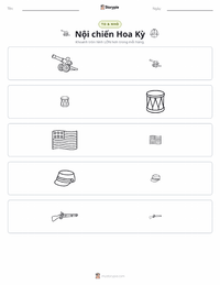 Xem trước tài liệu in sẵn Nội chiến Hoa Kỳ
