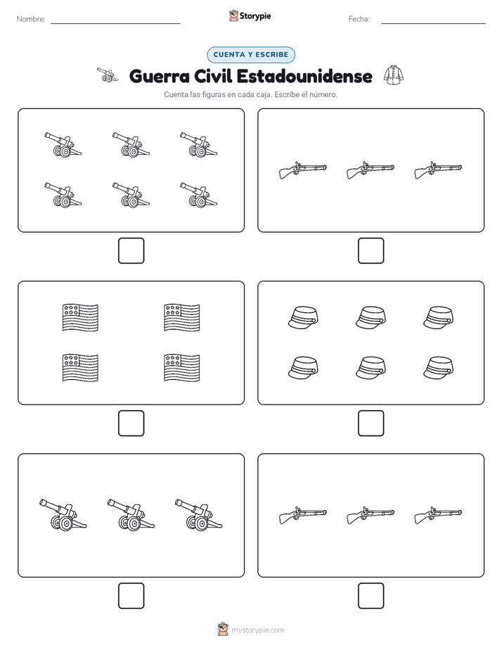 Cuenta y Escribe