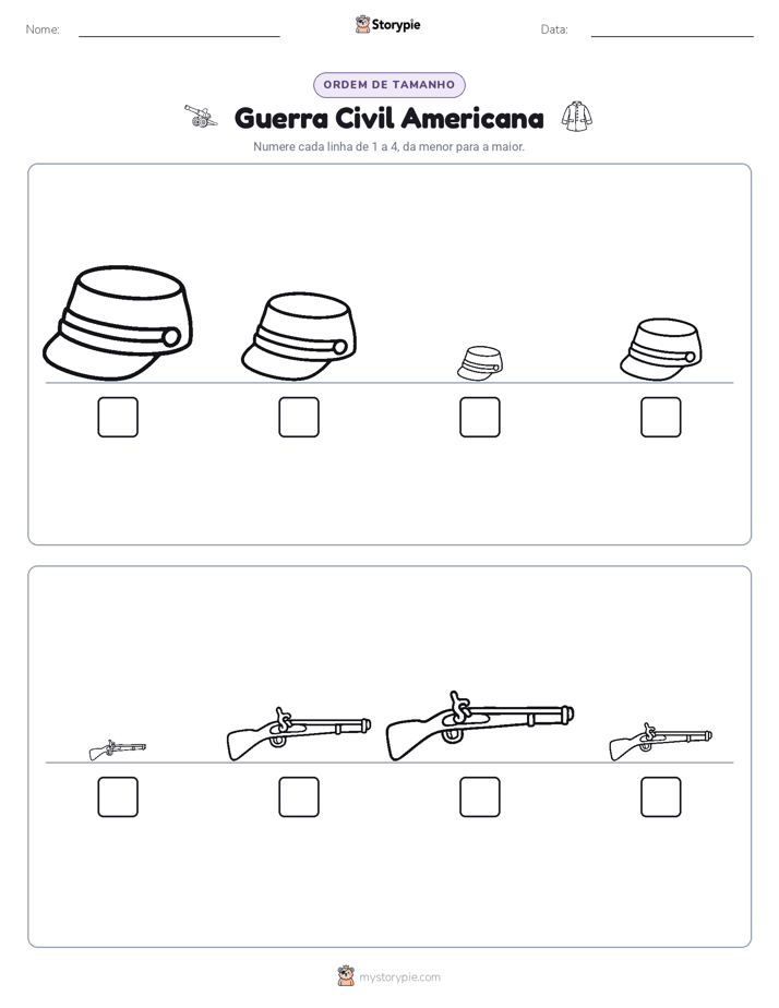 Ordem de Tamanho