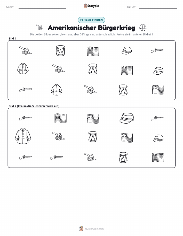Finde den Unterschied