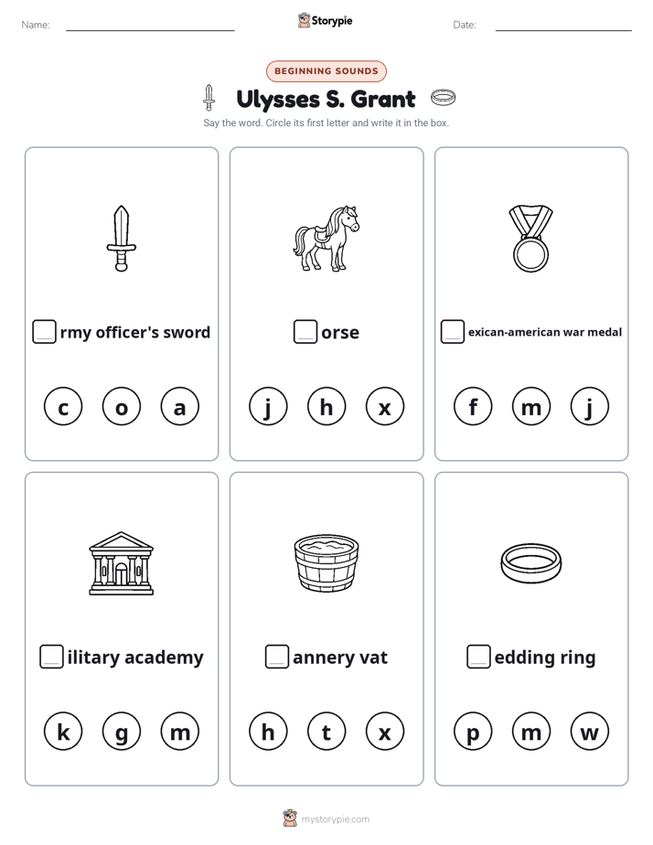 Beginning Sounds