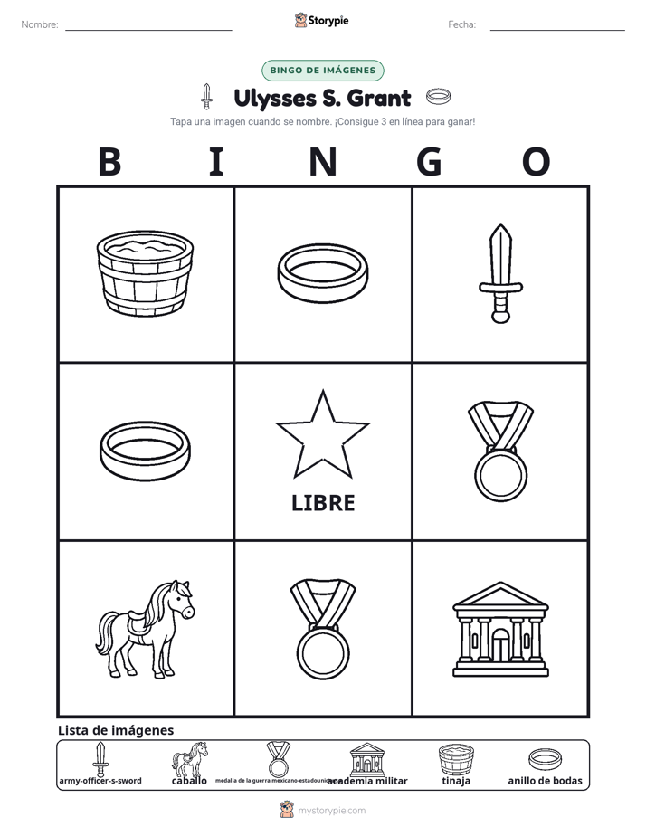 Bingo de Imágenes