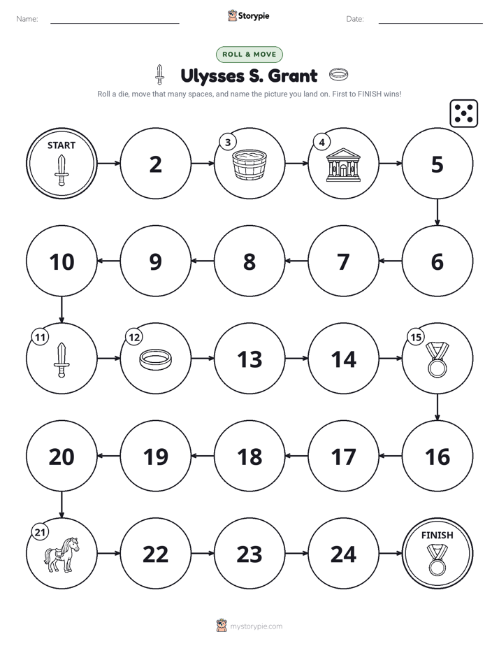 Roll & Move Game