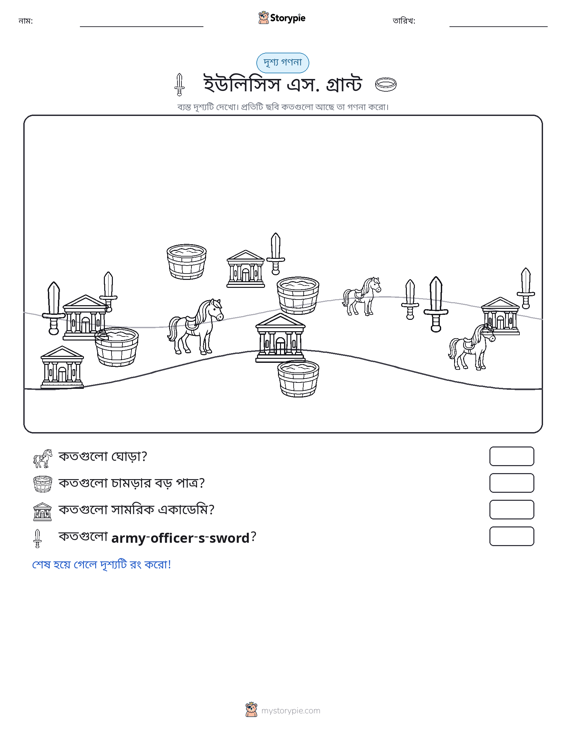 গণনা দৃশ্য