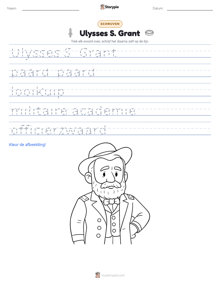 Schrijf Oefening