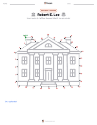 Anteprima della scheda stampabile di Robert E. Lee