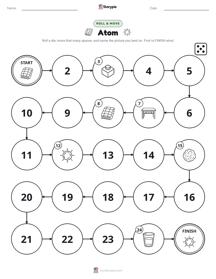 Roll & Move Game