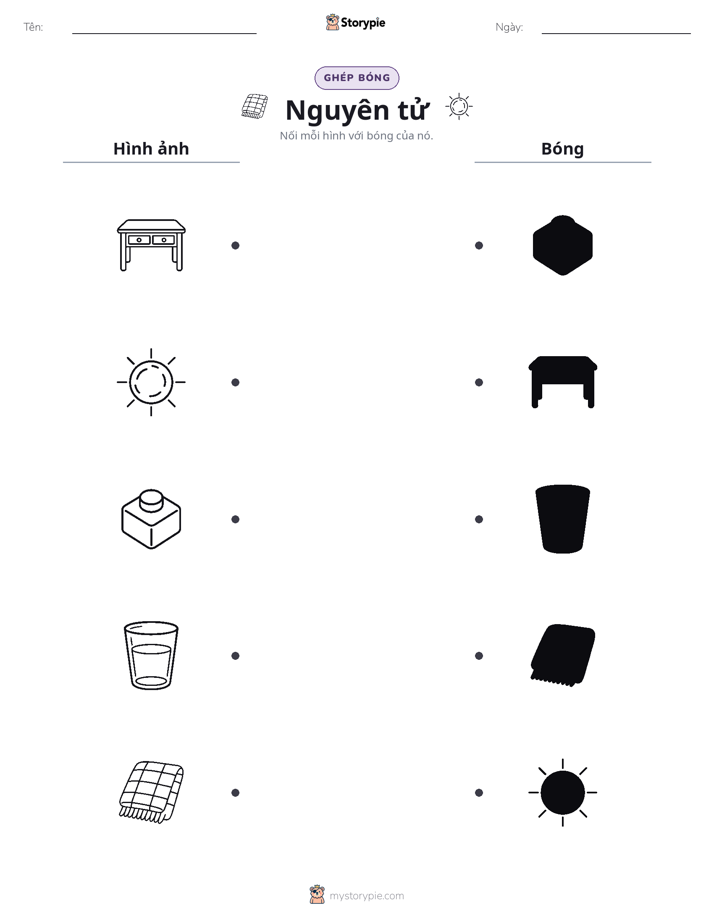 Ghép Hình Bóng