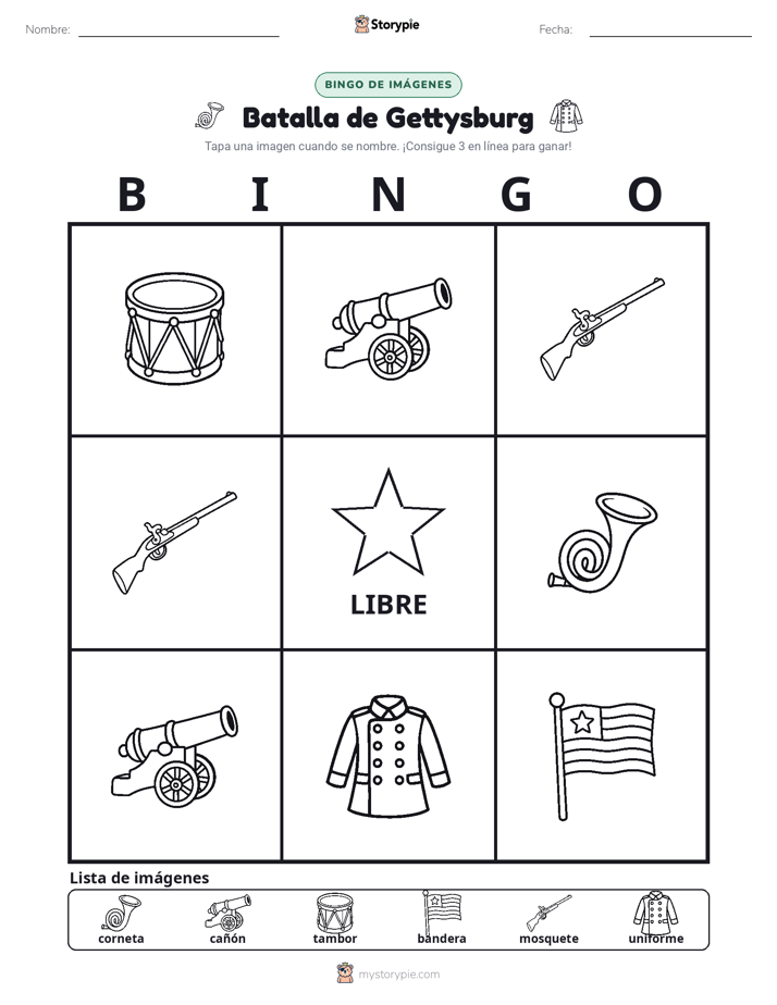 Bingo de Imágenes