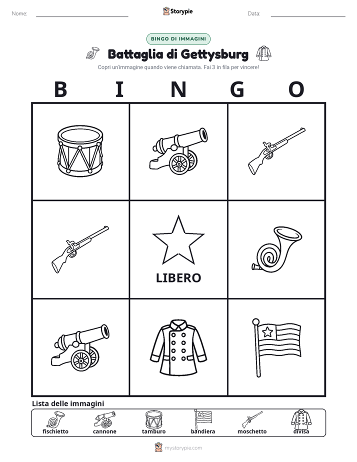 Bingo delle Immagini