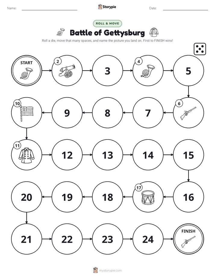 Roll & Move Game