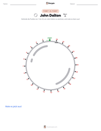 John Dalton druckbare Arbeitsblatt Vorschau