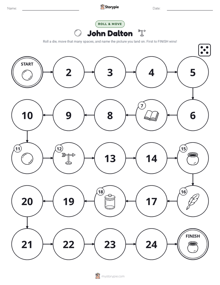 Roll & Move Game