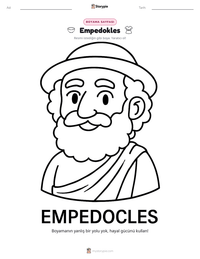 Empedokles yazdırılabilir çalışma sayfası önizlemesi