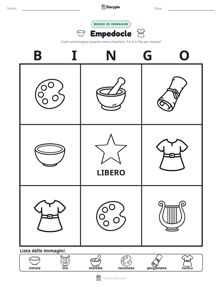 Bingo delle Immagini