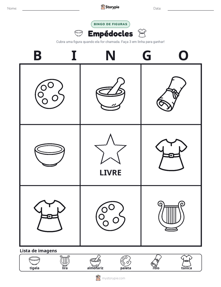 Bingo de Imagens