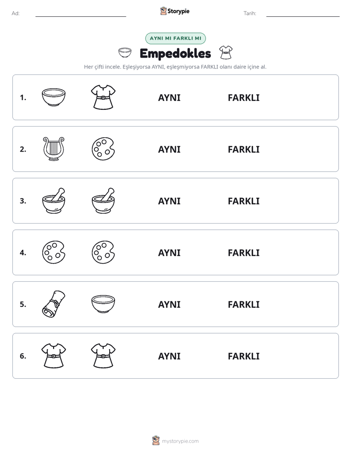 Aynı mı Farklı mı