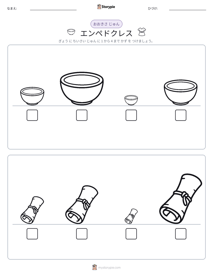 サイズ順