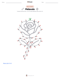 Molecule printable worksheet preview