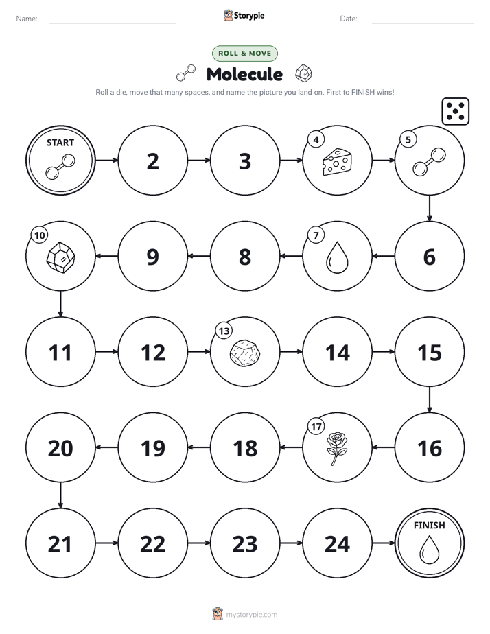 Roll & Move Game