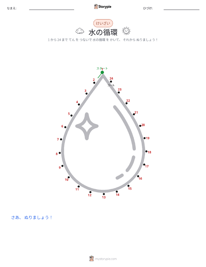 点つなぎ