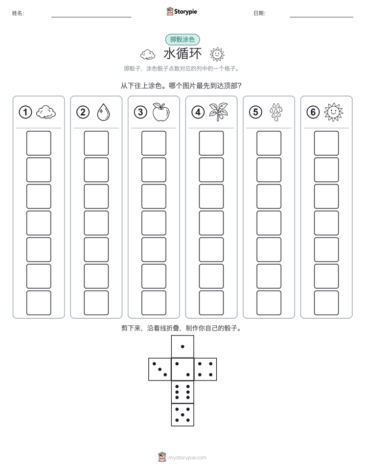 滚动与上色