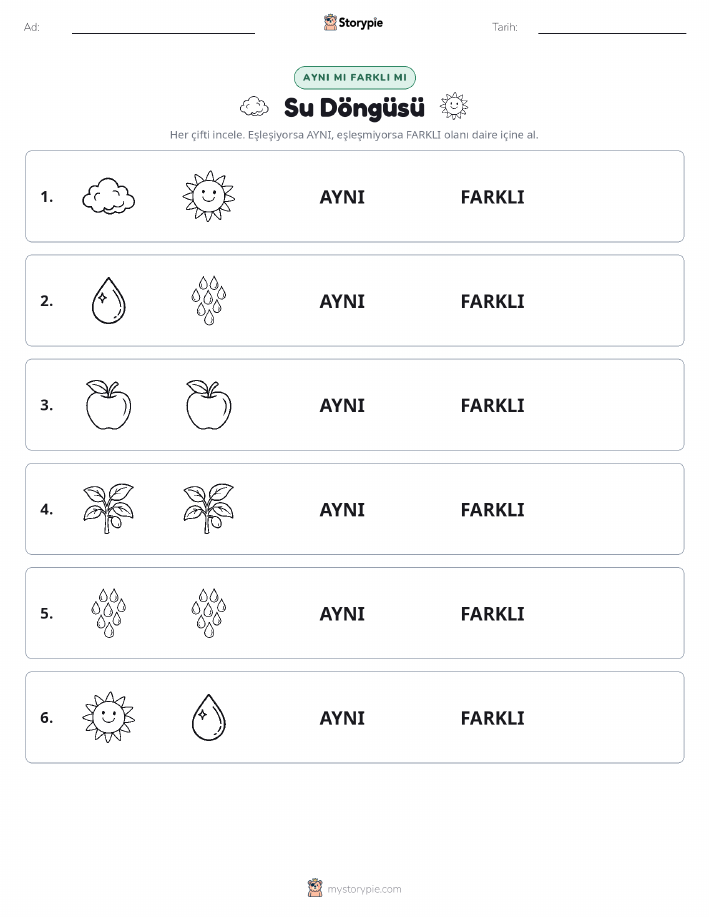 Aynı mı Farklı mı