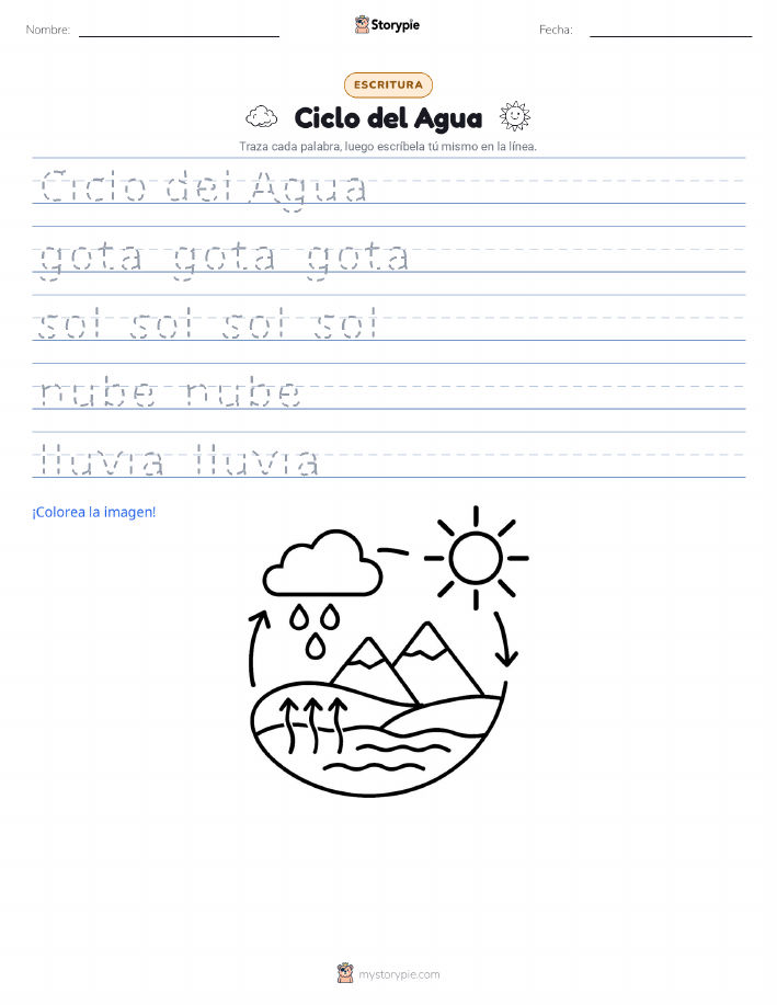 Práctica de Escritura